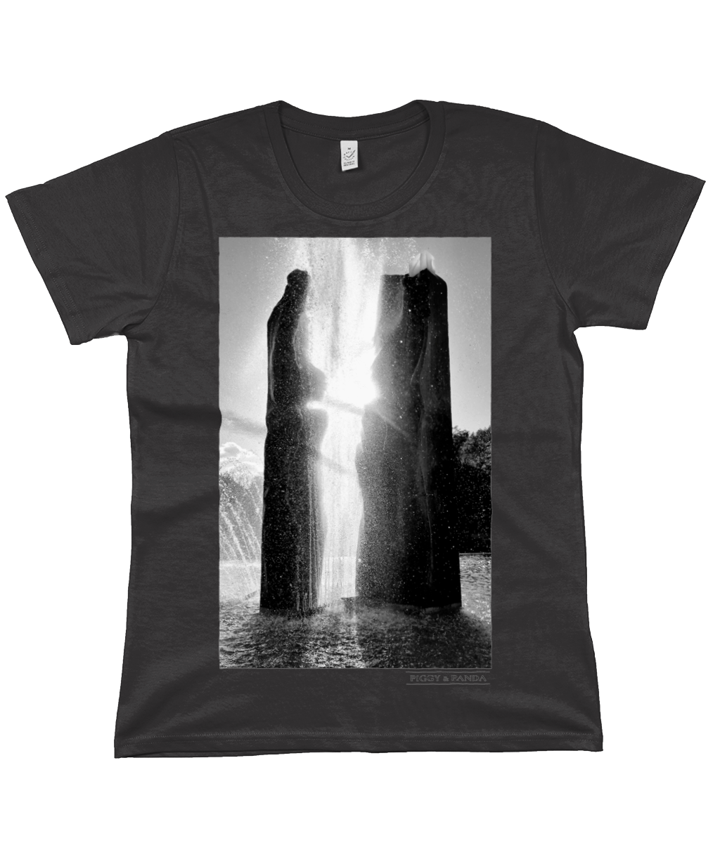 EP02 Classic Jersey Women's T-Shirt Black on Transparent 20231015 004455 .1
