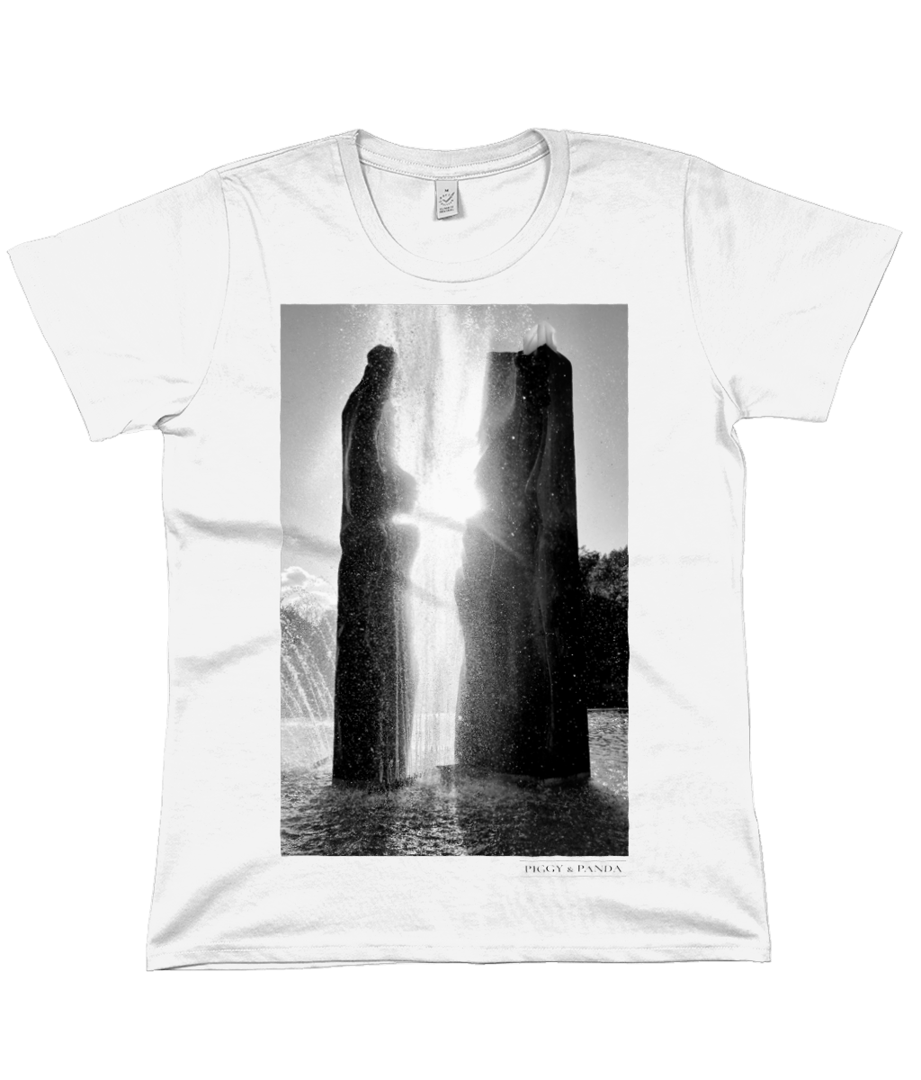 EP02 Classic Jersey Women's T-Shirt Black on Transparent 20231015 004455 .1