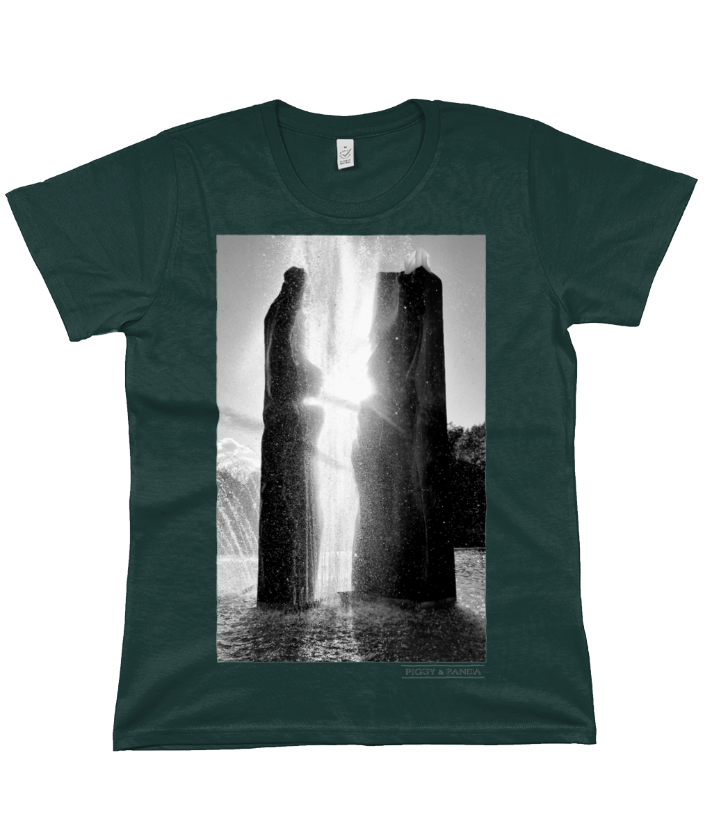 EP02 Classic Jersey Women's T-Shirt Black on Transparent 20231015 004455 .1