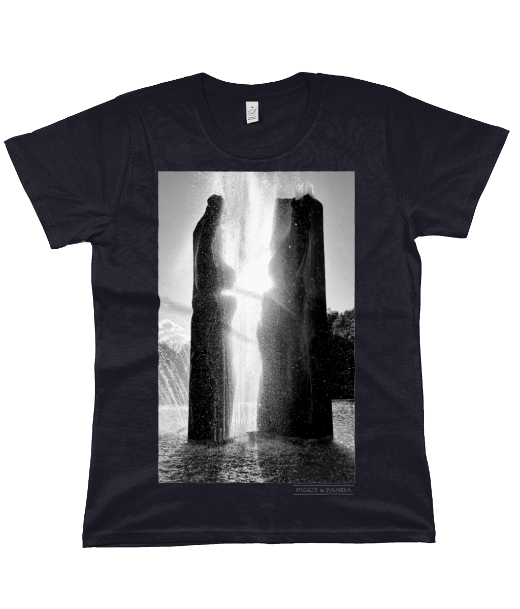 EP02 Classic Jersey Women's T-Shirt Black on Transparent 20231015 004455 .1